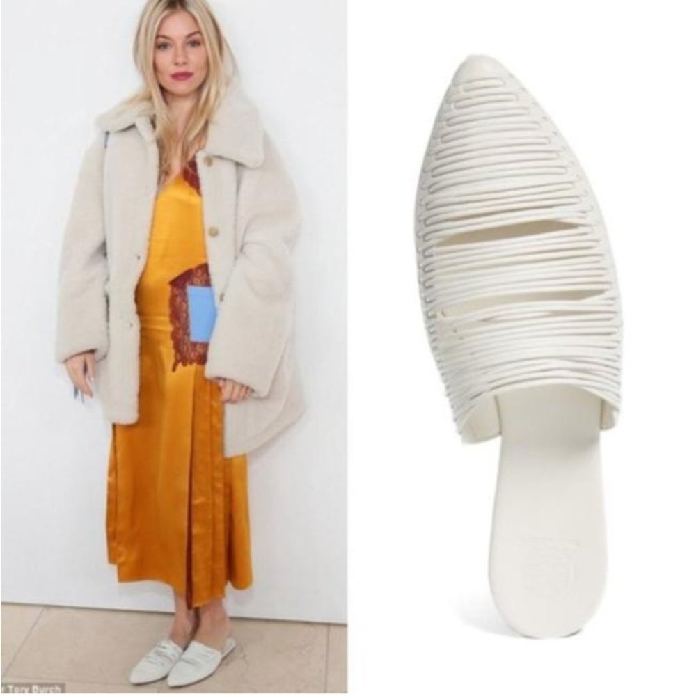 Tory Burch Sienna Pointy Toe Flat Mule